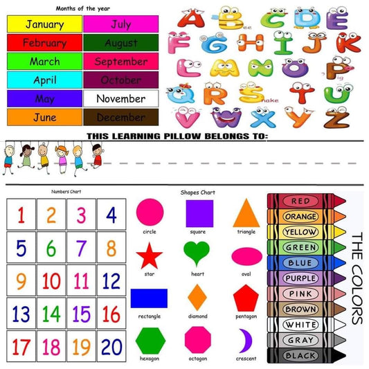 Custom Learning Pillow