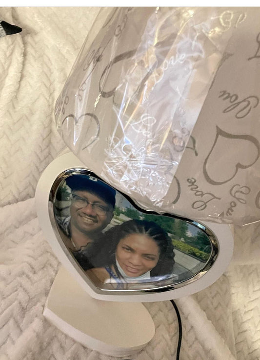 Heart Shaped Photo  Lamp