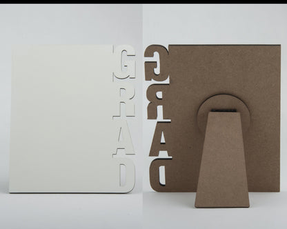 Wood  graduation frames