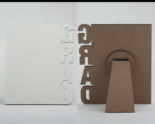 Wood  graduation frames