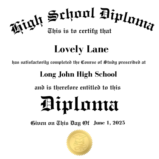 Graduation diploma pillow