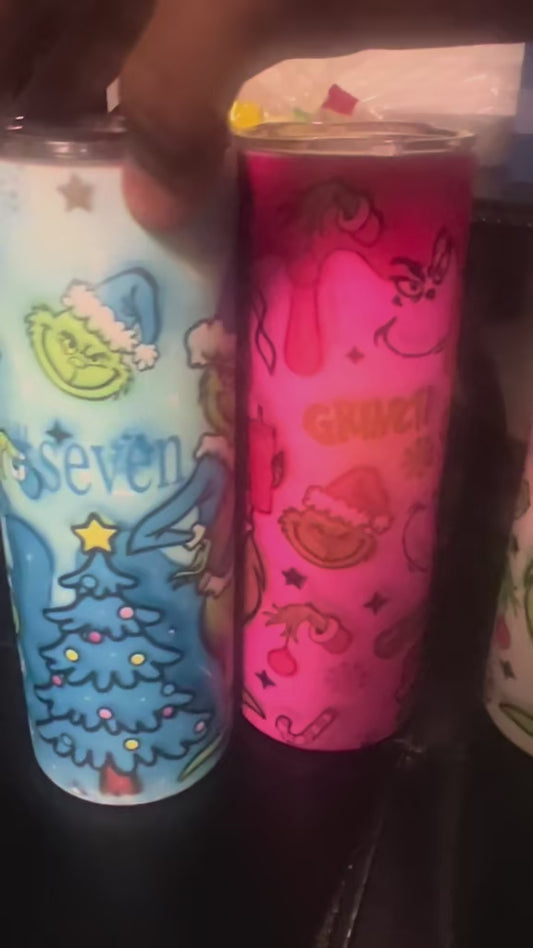 Grinch Tumbler Cups